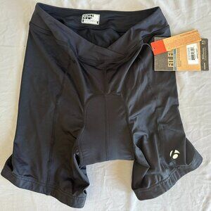 NEW Bontrager Solstice WSD Cycling Padded Shorts Womens Size Large Black Biking
